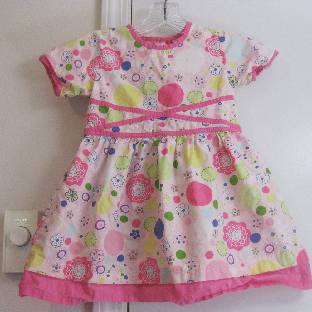 Hanna Andersson Floral Cotton Dress - 90/US size 3